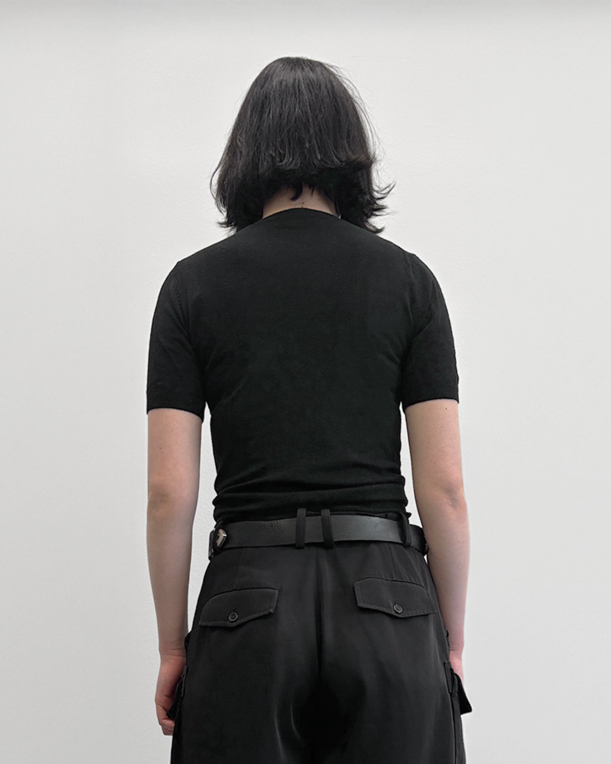 KNOT - Knit T Shirt With Wool Bow