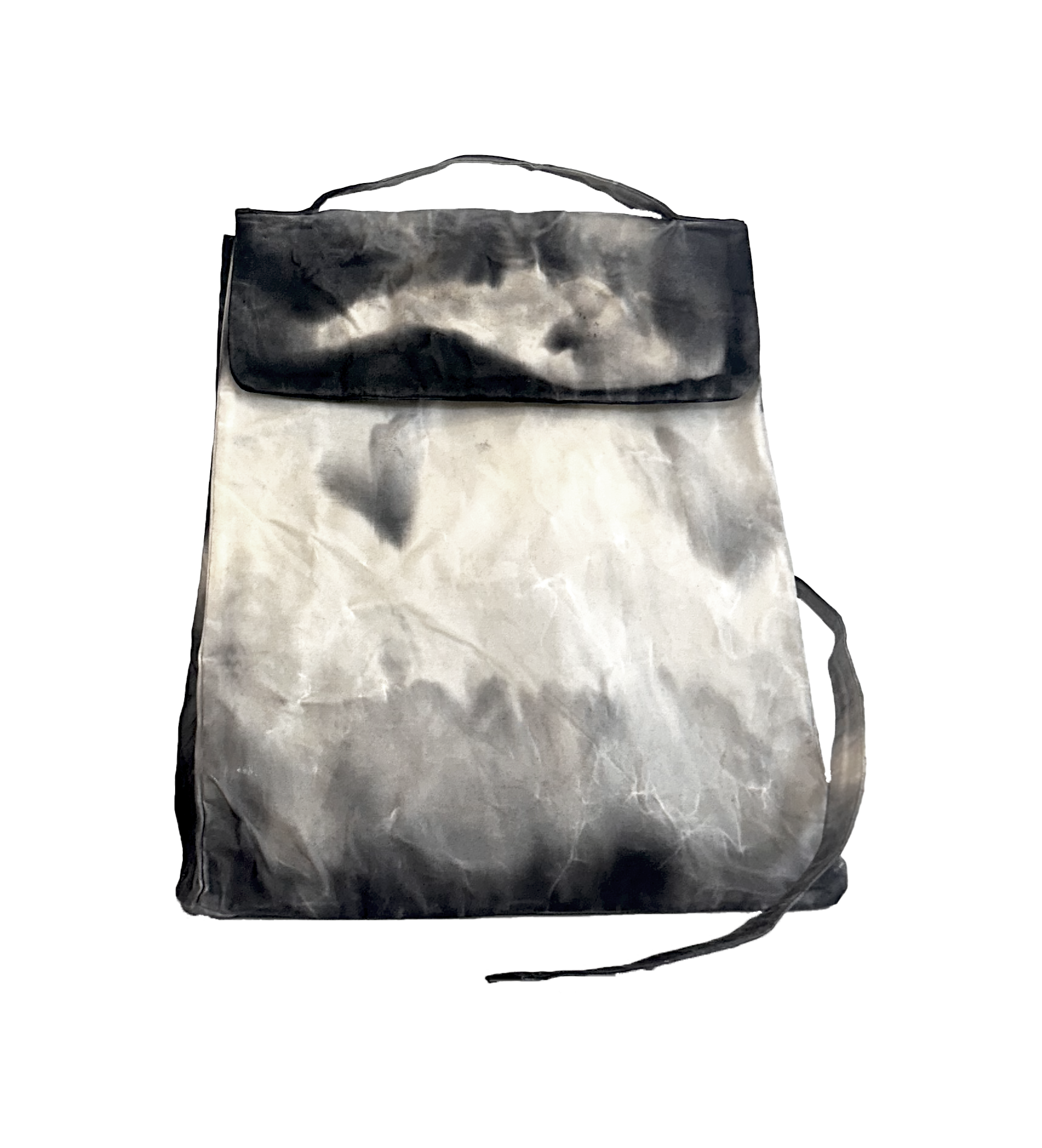 CARRIER - Handpainted Waxed Shoulder Bag