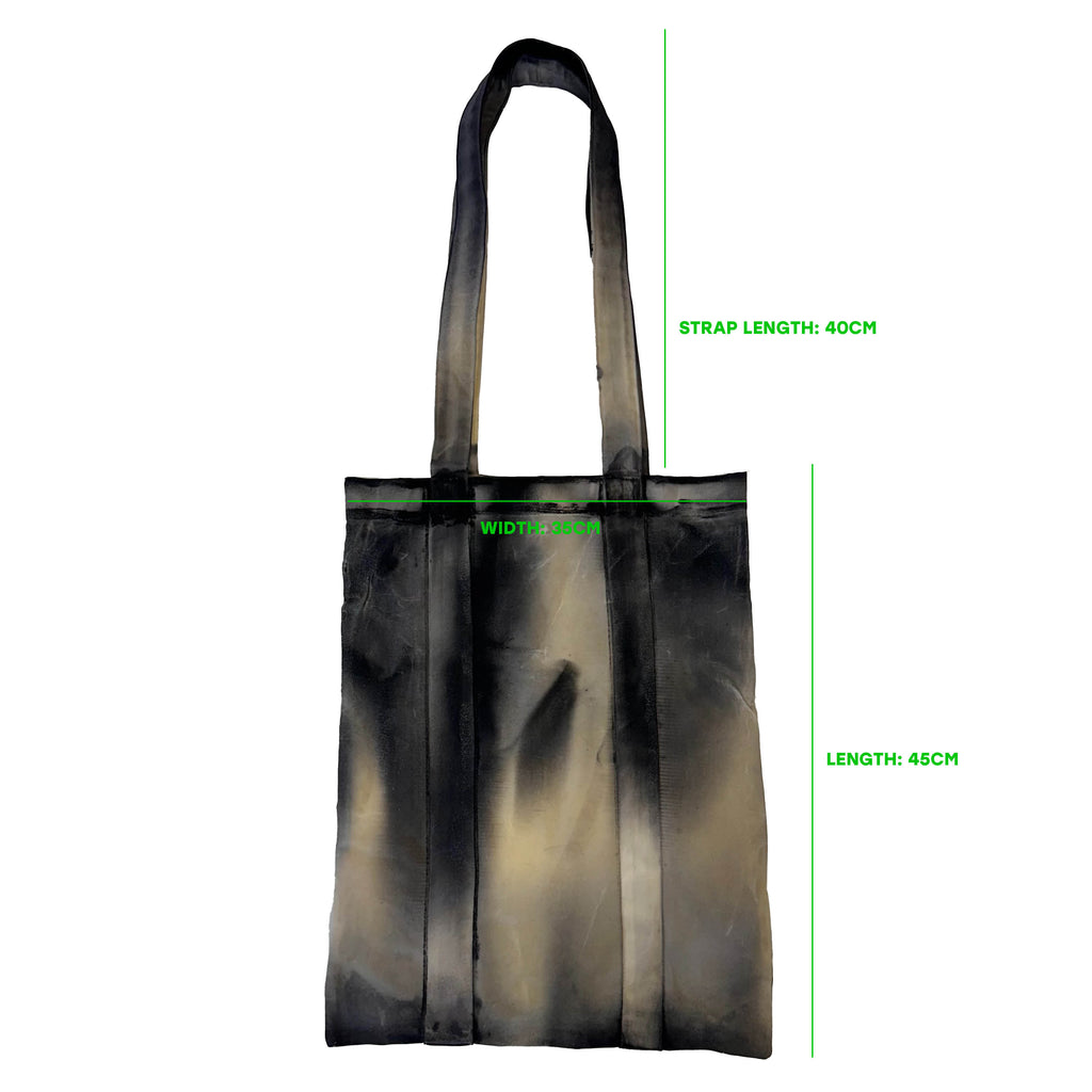 TOTO v.1 - Handpainted Waxed Tote Bag